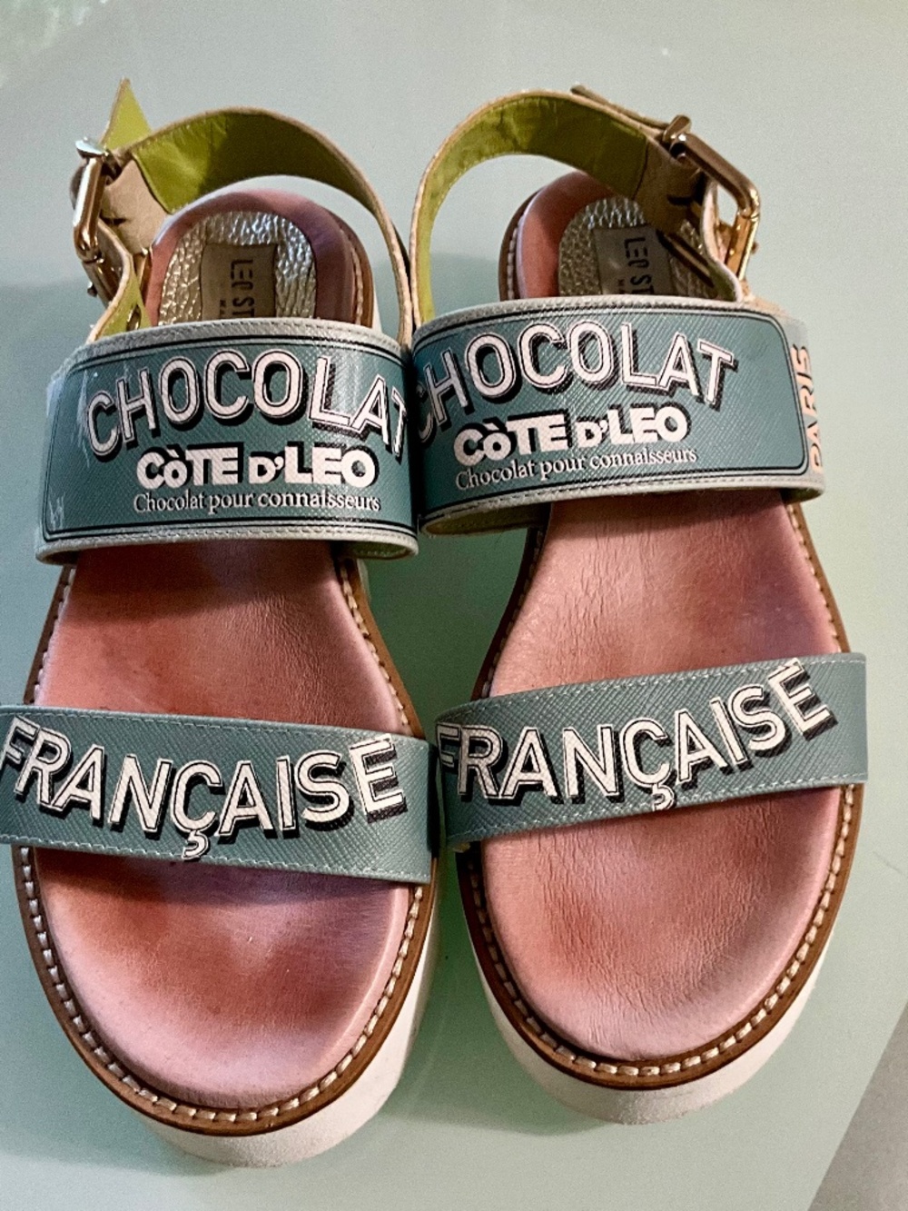 Leo Studio Design Sandals Sz 8